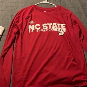 NC State Basketball Long Sleeved dry-fit